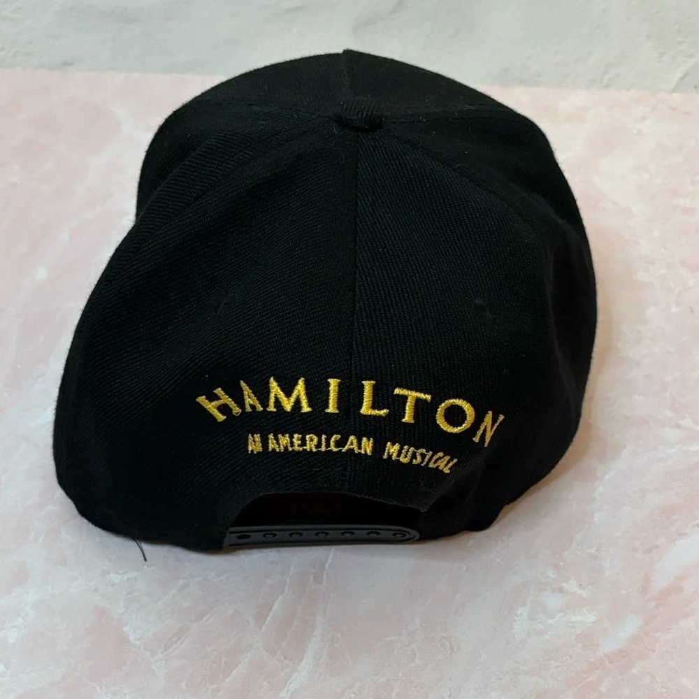 Hamilton the Musical Black and Gold Kids Hat